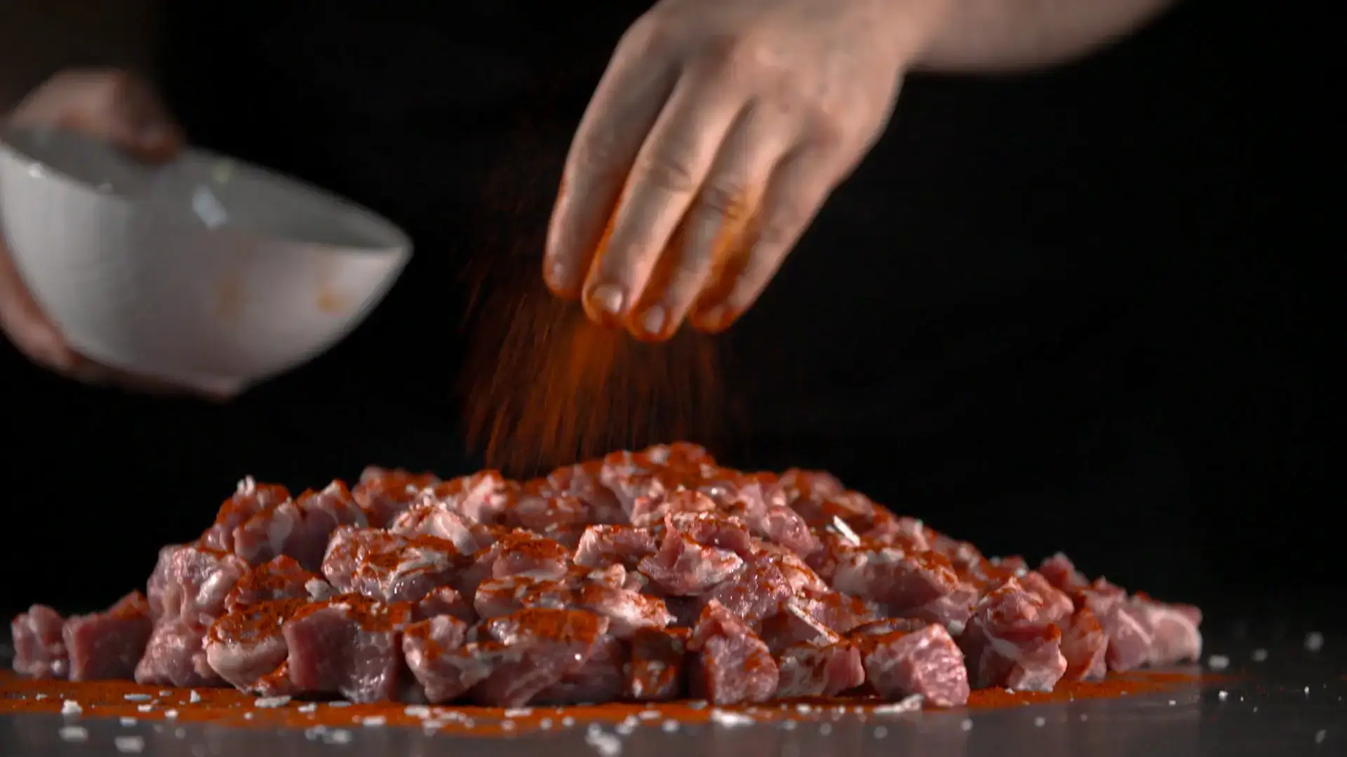 Elaborado con carnes seleccionadas de cerdo