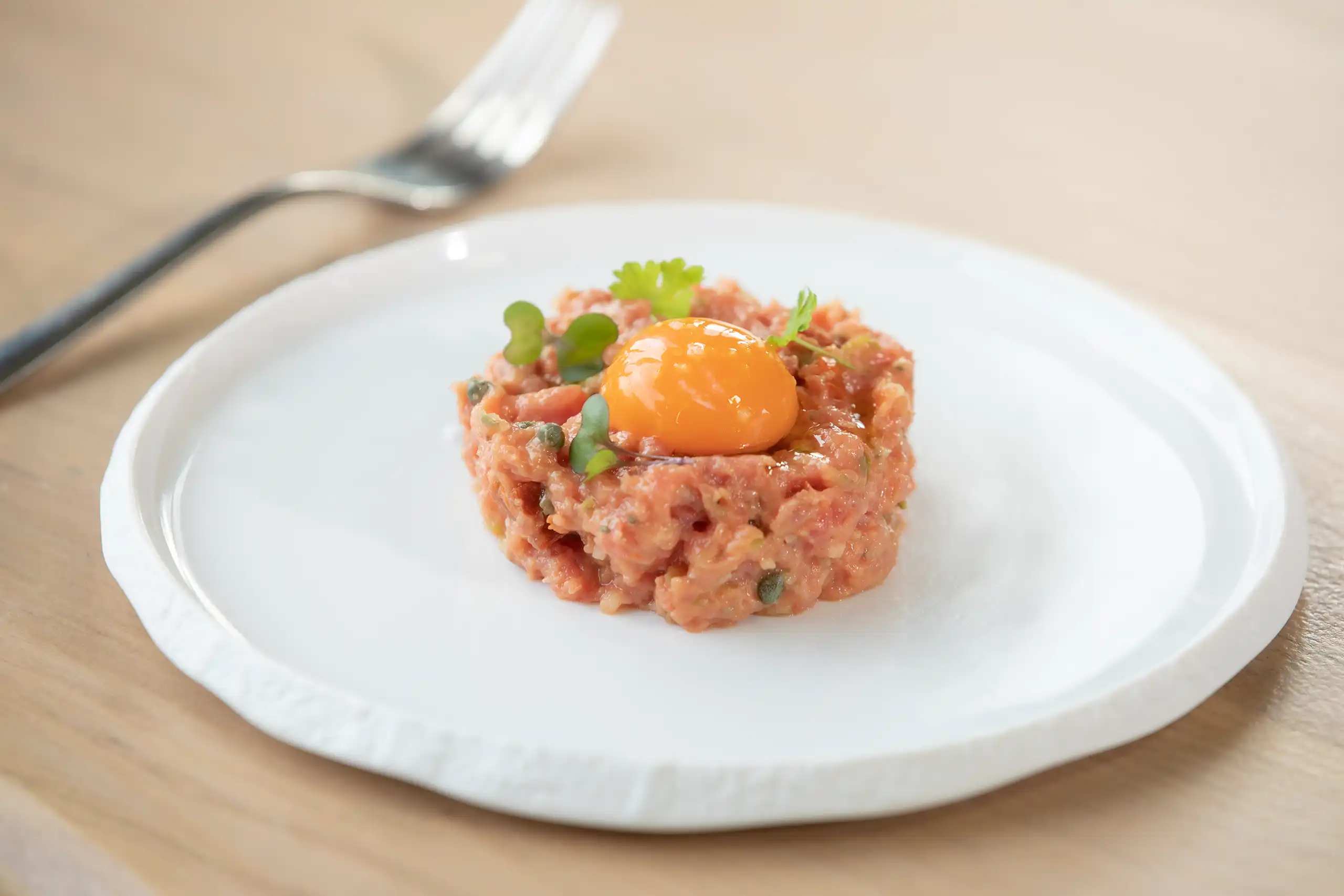 Steak tartar achorizado